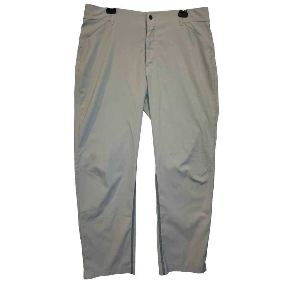 Nike Tiger Woods Platinum Mens Golf Pants Gray Fit Dry 256806-061 36x30